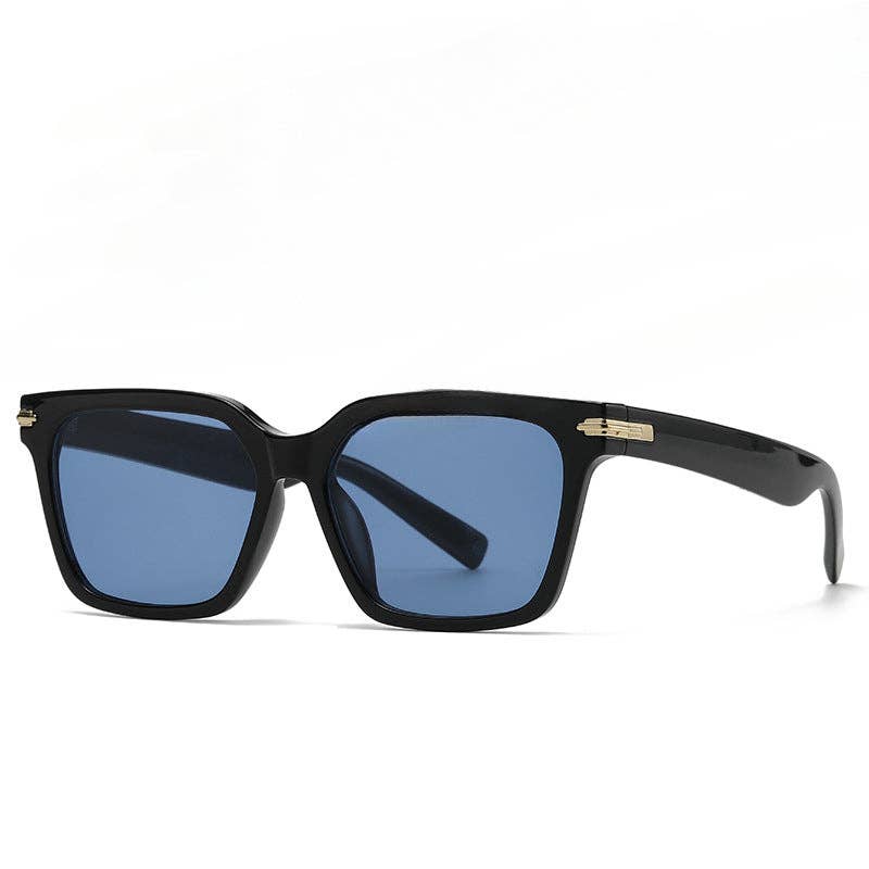 WoodWristCo - Wholesale Sunglasses - Women's - Fashion Square Frame Leopard Print Sunglasses5