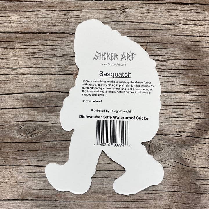 Sticker Art – Großhandel Aufkleber – Sasquatch Yeti Bigfoot Aufkleber3