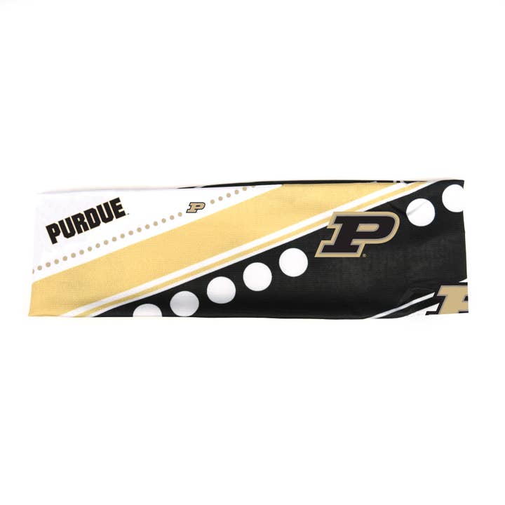 NCAA Purdue Boilermakers Stretch Headband for wholesale by Little Earth Productions