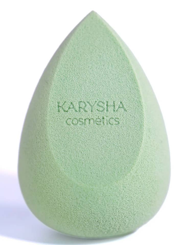 Luxury Mint Makeup Sponge + Free Silicone Case for wholesale by KARYSHA Cosmetics