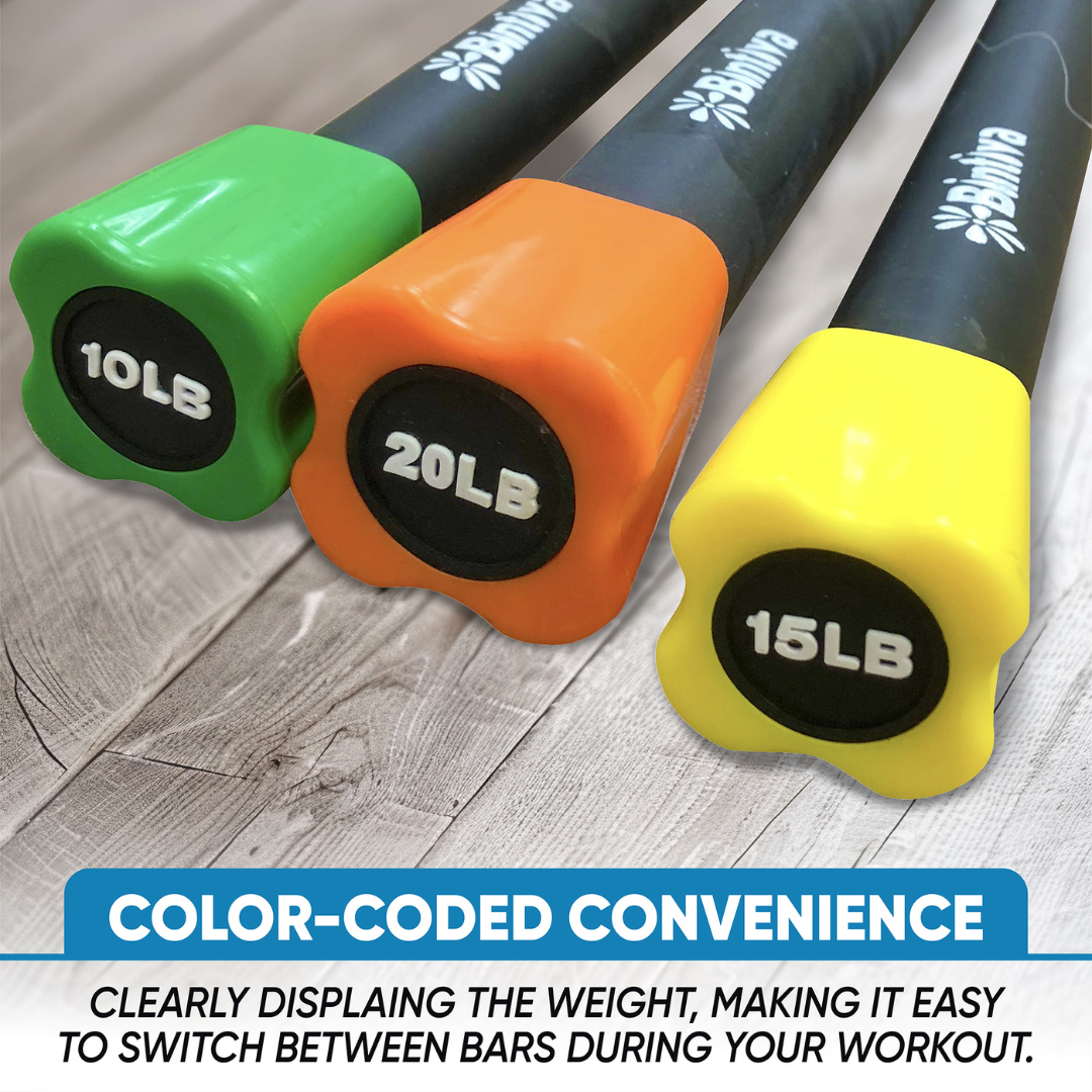 Bintiva - Wholesale Fitness Equipment - Bintiva Weighted Fitness Bars8