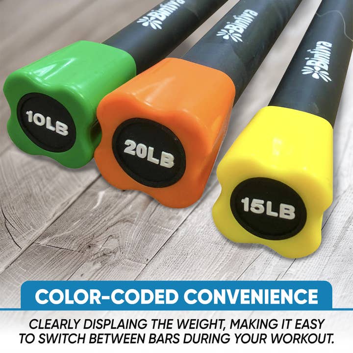 Bintiva - Wholesale Fitness Equipment - Bintiva Weighted Fitness Bars8