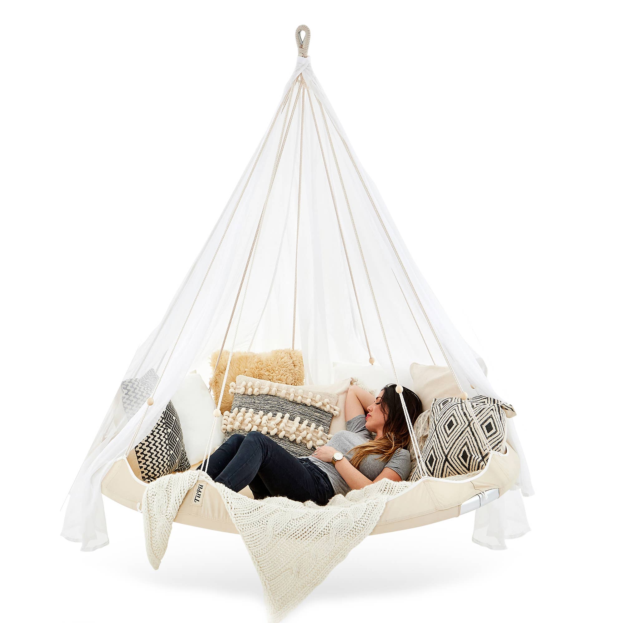 TiiPii Bed – Baloiço de alpendre por atacado – Coleção Clássica TiiPii, Linha de Camas Média e Grande3