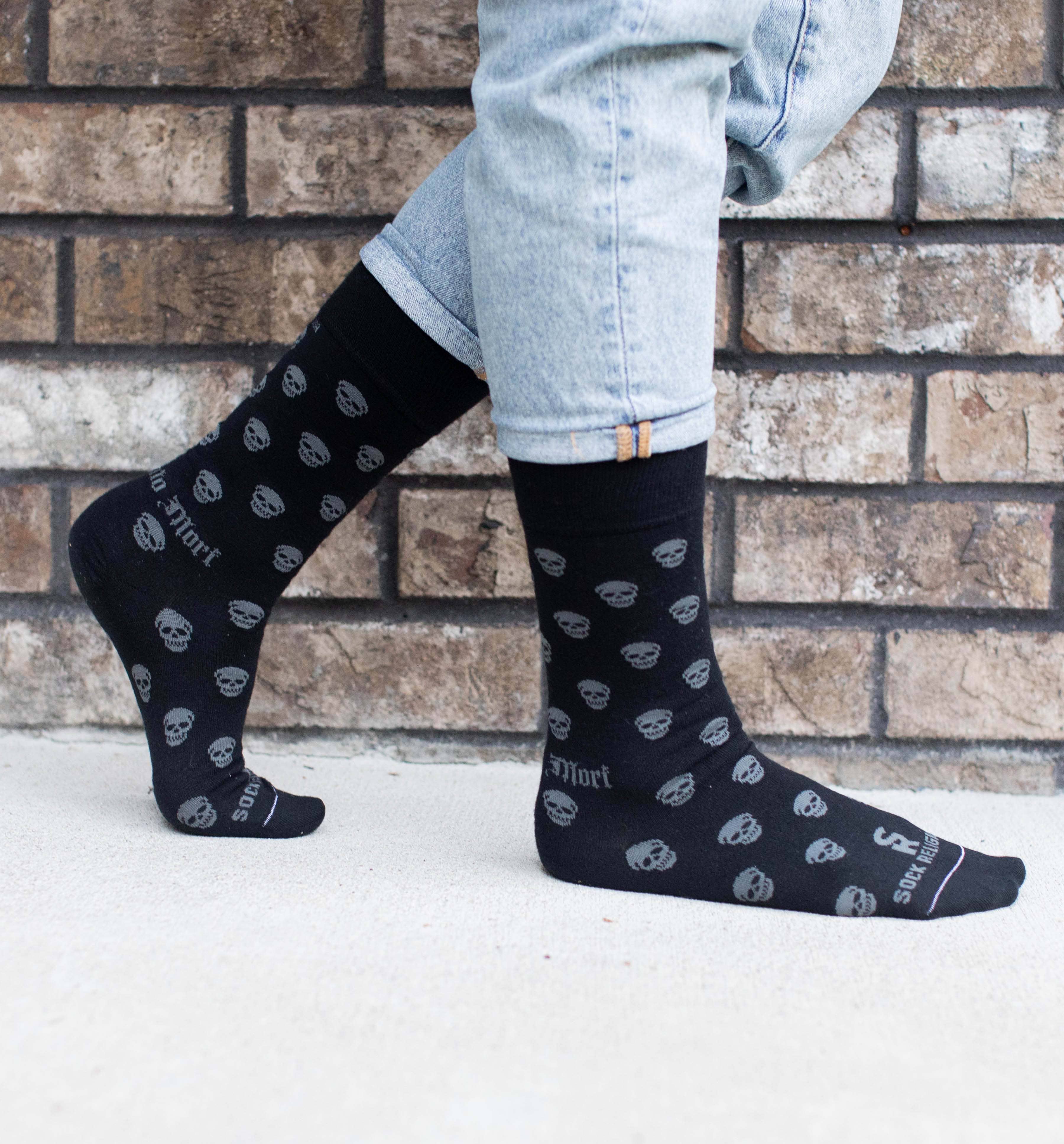 Sock Religious – wholesale Strumpor - Unisex – Memento Mori Vuxenstrumpor1