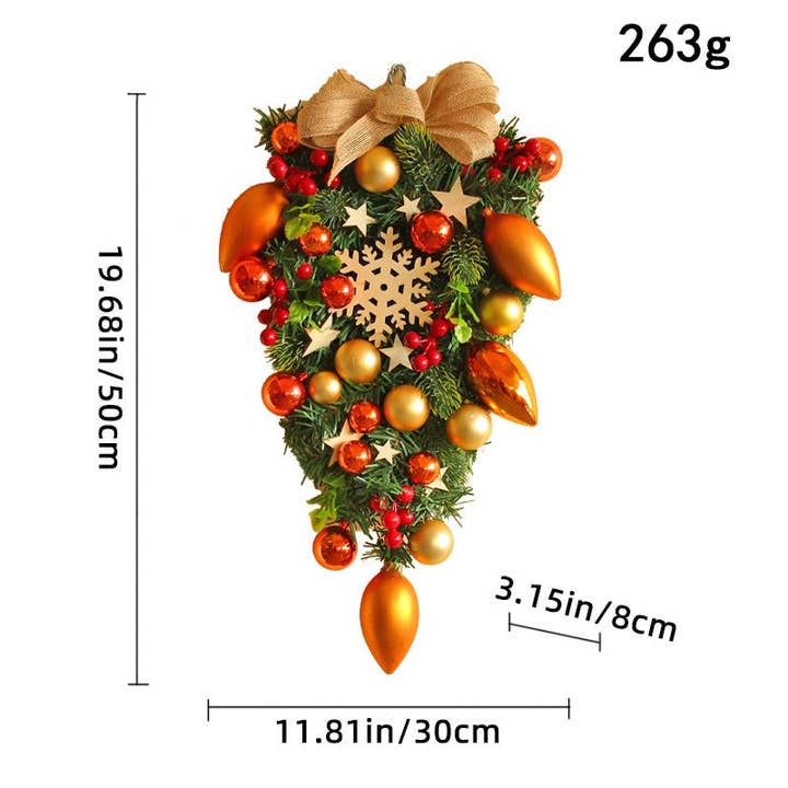 Liffy - Wholesale Wreath - Holiday Wreath Hanging Decor for Home3