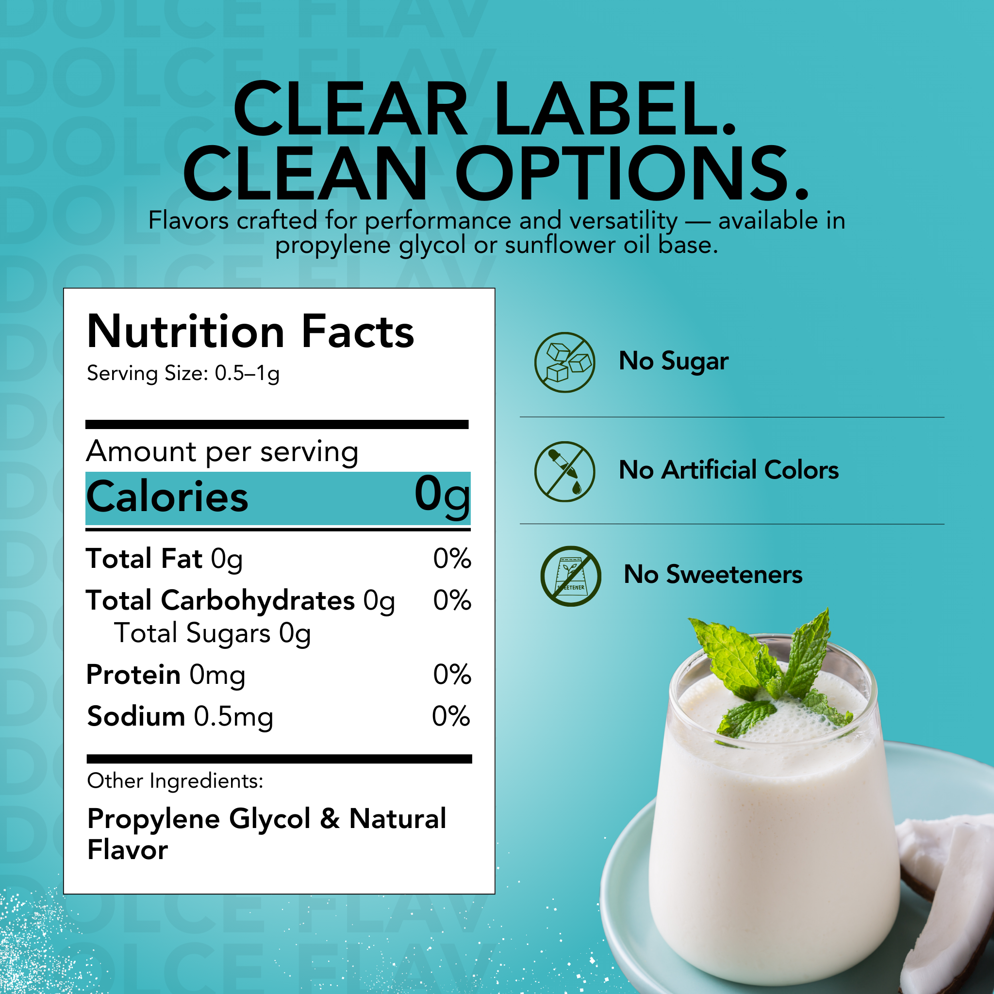 Dolce Flav - Wholesale Vanilla/Fruit Extract - Island Shore Extract1