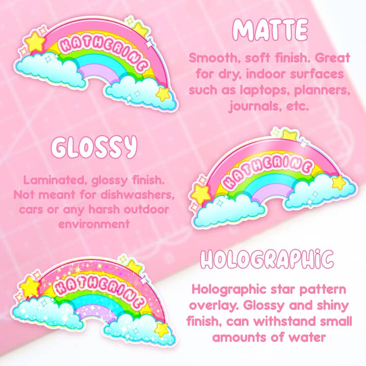 BellaKatDesignCo - Wholesale Sticker - Sakura Cherry Blossom Pink Flower Sticker