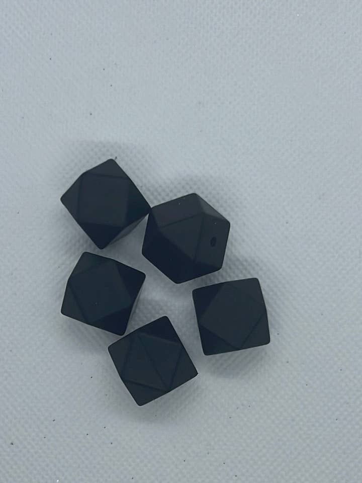 Silicone Beads - Hexagon 17mm for wholesale by Crafting with CT