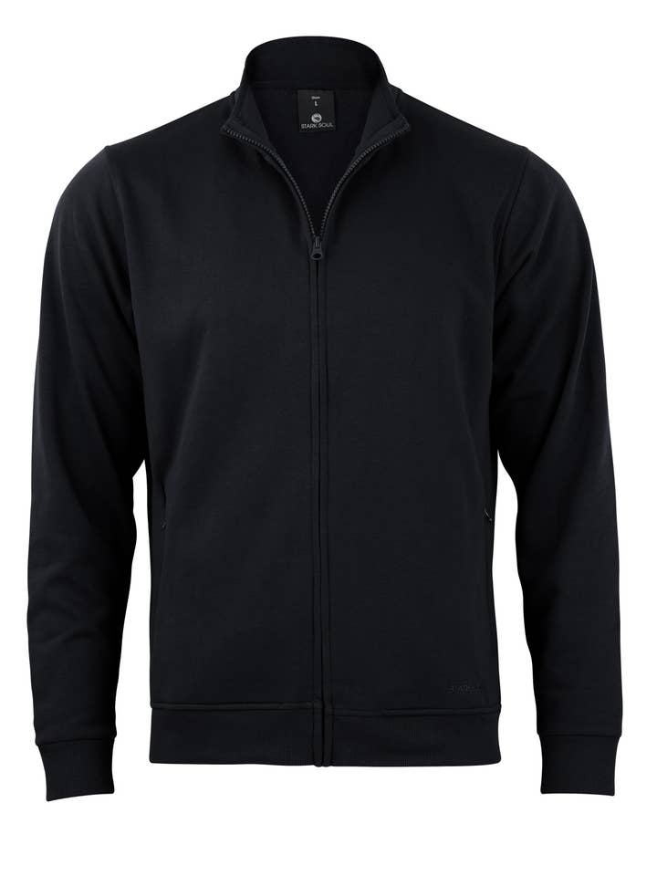 Sweat-shirt unisexe Stark Soul zippé avec poches latérales pour la vente par Stark Soul