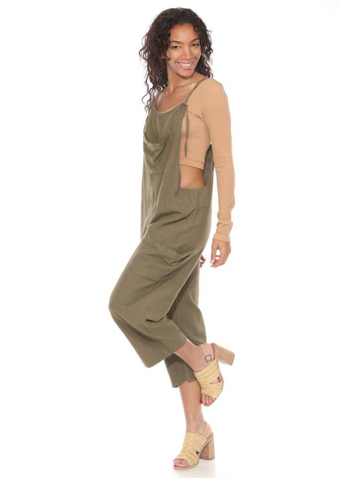 Lakhays Collection Inc. - Vendita all'ingrosso Salopette - Donna - Tuta in canapa Easy Slouchy19