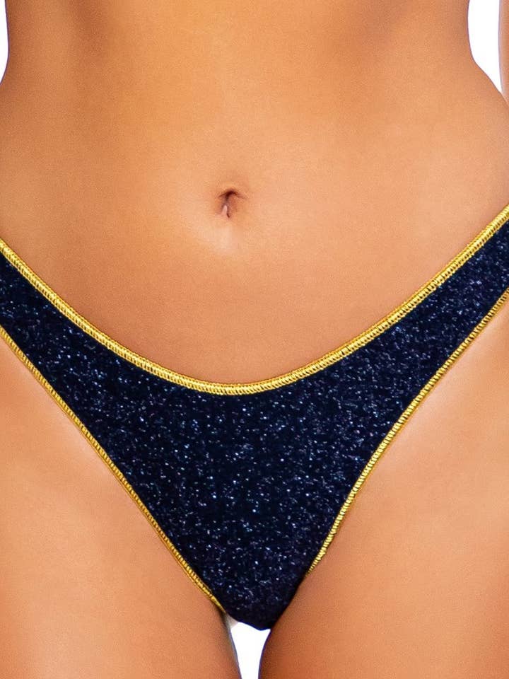 STARDUST - High Leg Brazilian Bottom for wholesale by Luli Fama