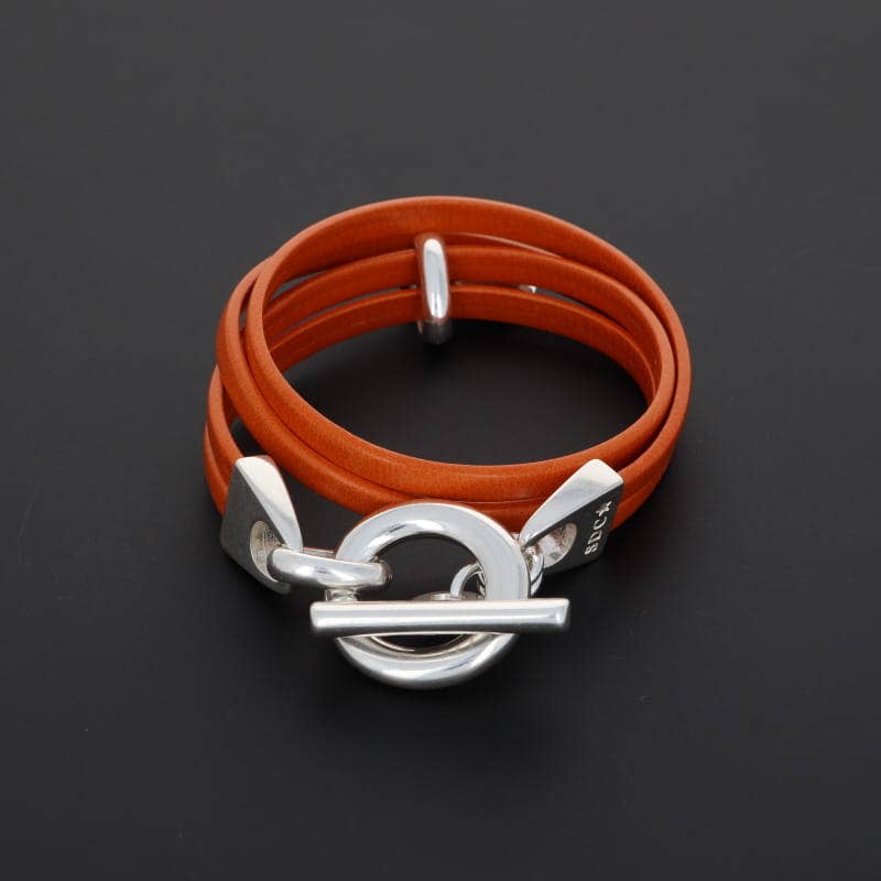SECRET DE CUIR - Vendita all'ingrosso Bracciale a polsino - Bracciale No. 87 a doppio giro9