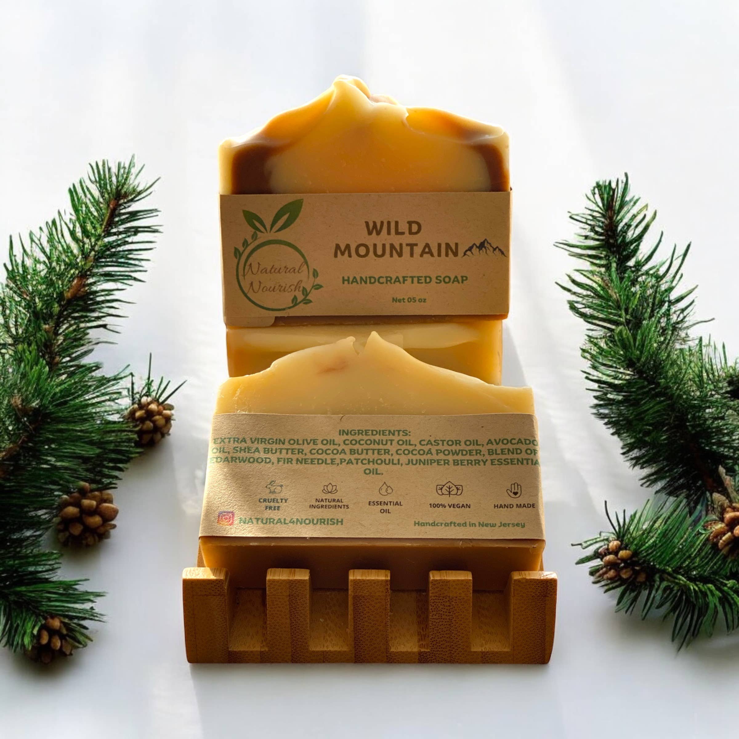Natural Nourish - Wholesale Bar Soap - Wild Mountain Handmade Soap2