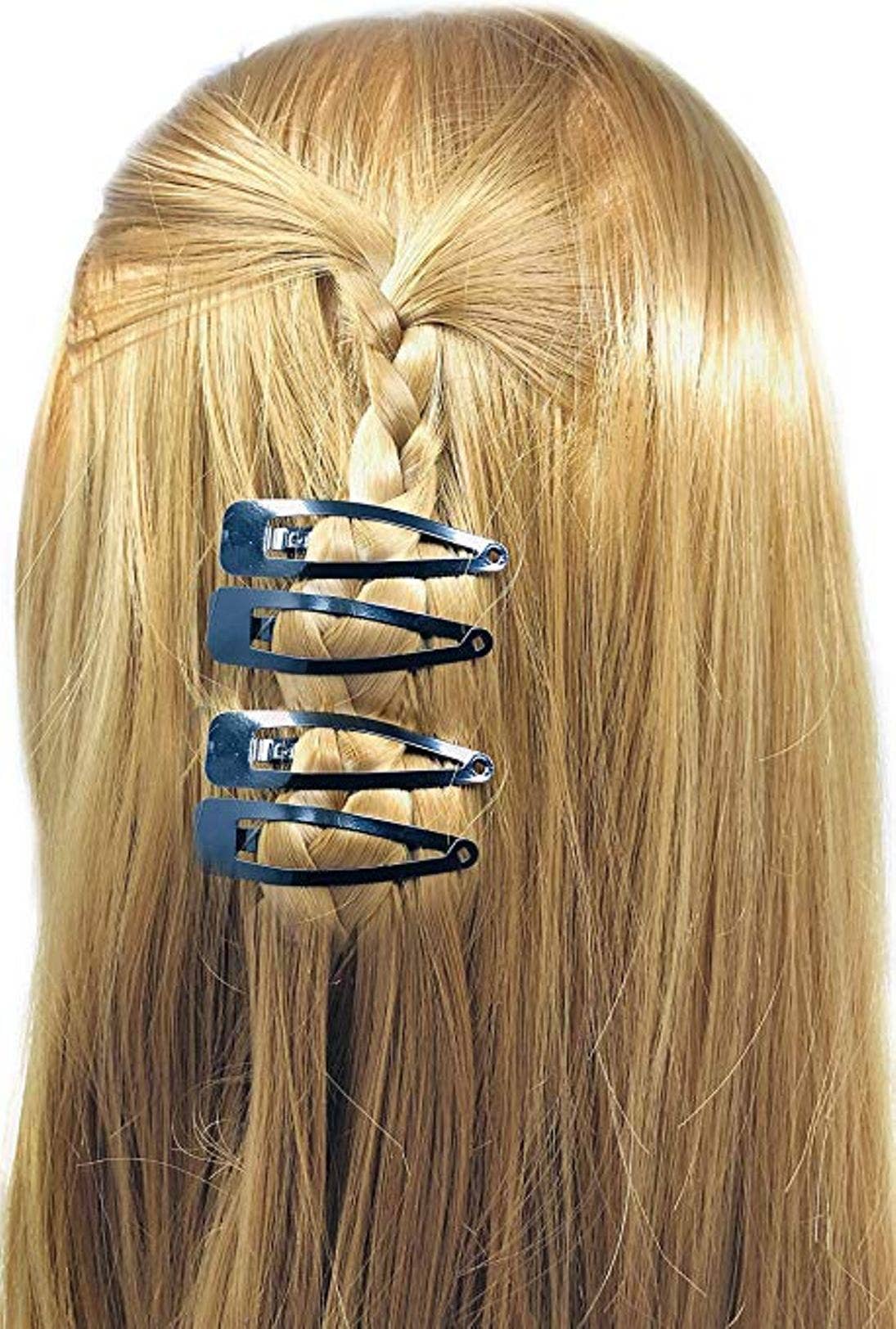 Parcelona – Großhandel Haarnadeln – Barcelona Clic Clac Haarnadeln aus Metall, mittelgroß, Schwarz, 12 Stück2