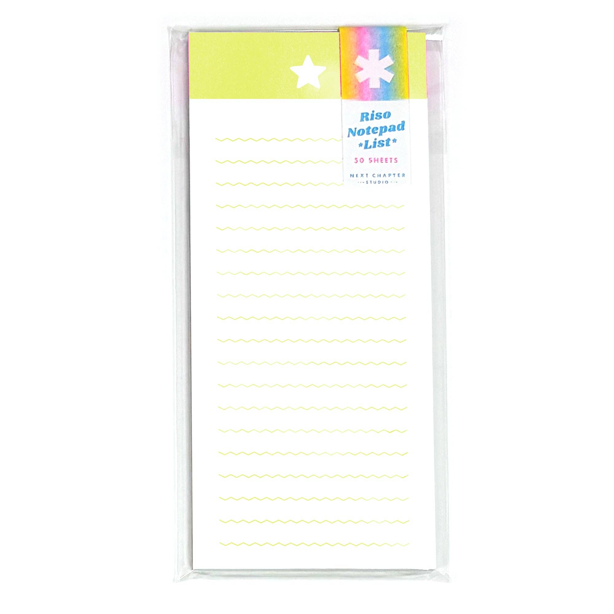 Next Chapter Studio – wholesale Notepad – Riso Notepad - Icon Lists1