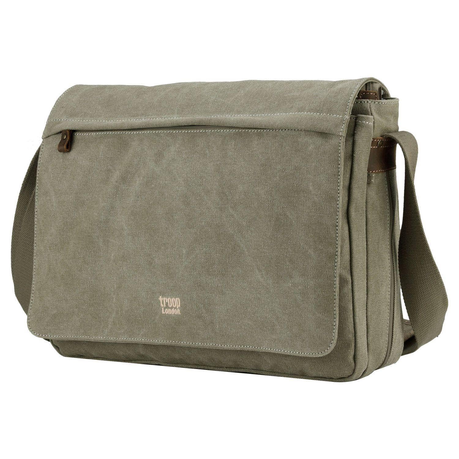 Troop London - Wholesale Messenger Bag - Men's - TRP0371 Troop London Classic Canvas Messenger Bag24