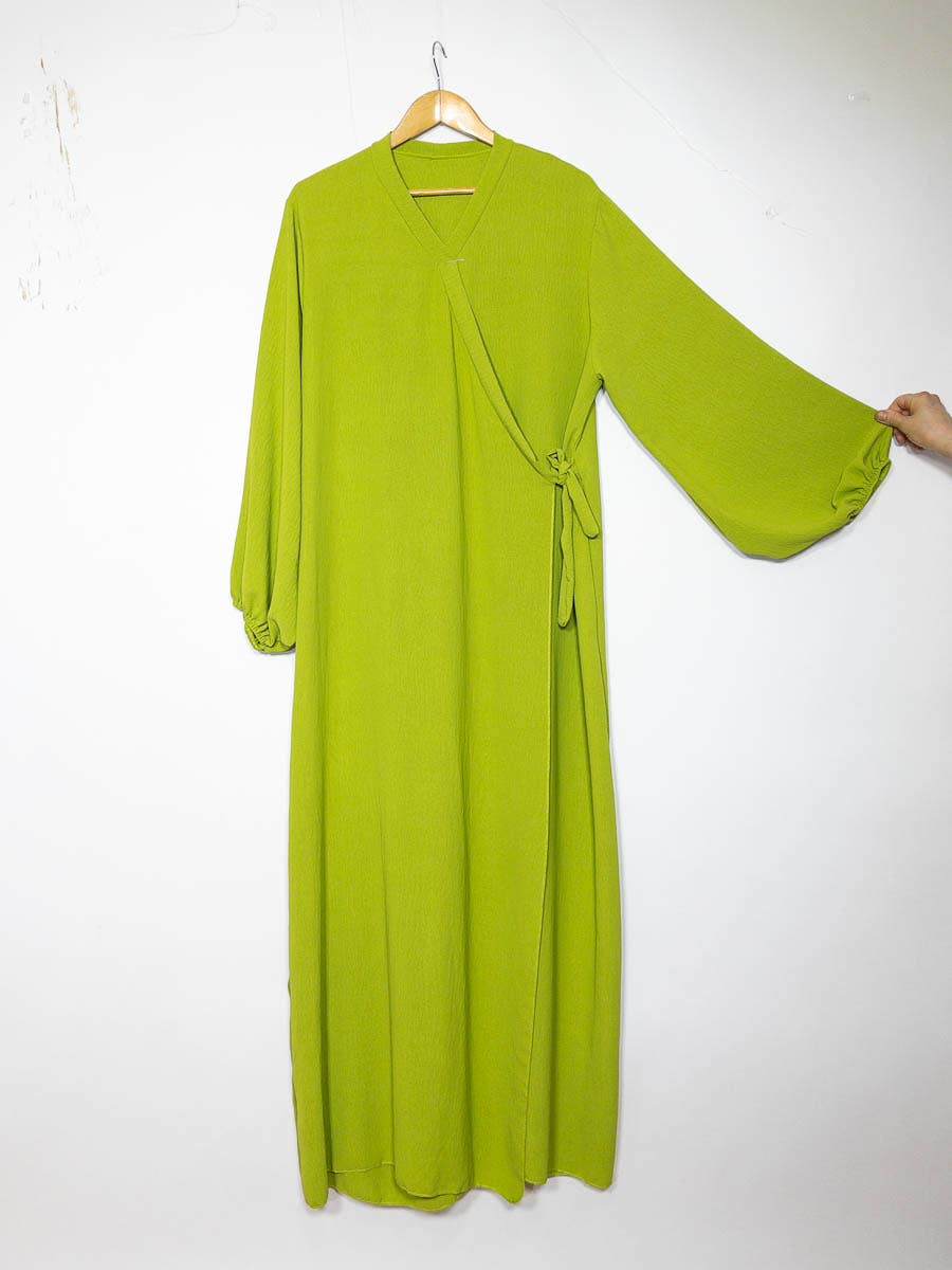 IDEAL OUTFIT - Vente Robe – femme - Robe abaya porte feuille ref:2372jazz2