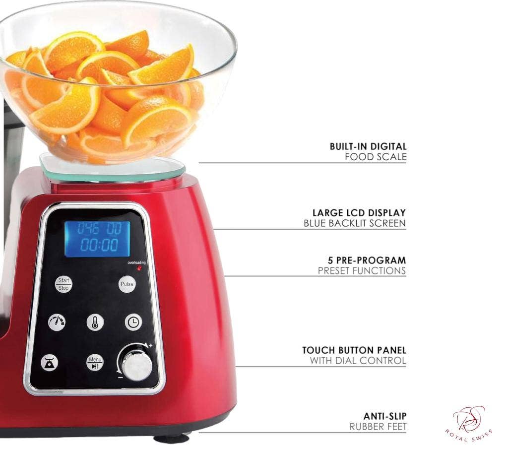 Royal Swiss - Wholesale Keukenapparaat - Multifunctionele robot - Thermo Cooker8
