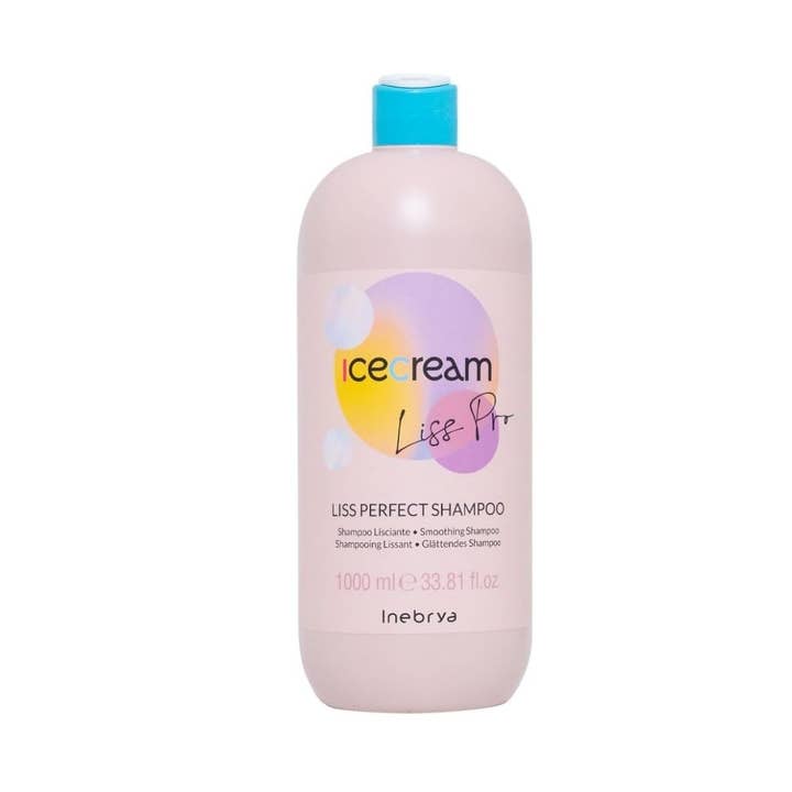 Shampooing Lissant Parfait Inebrya Ice Cream Liss 1000ml pour la vente par Hair Industry Australia