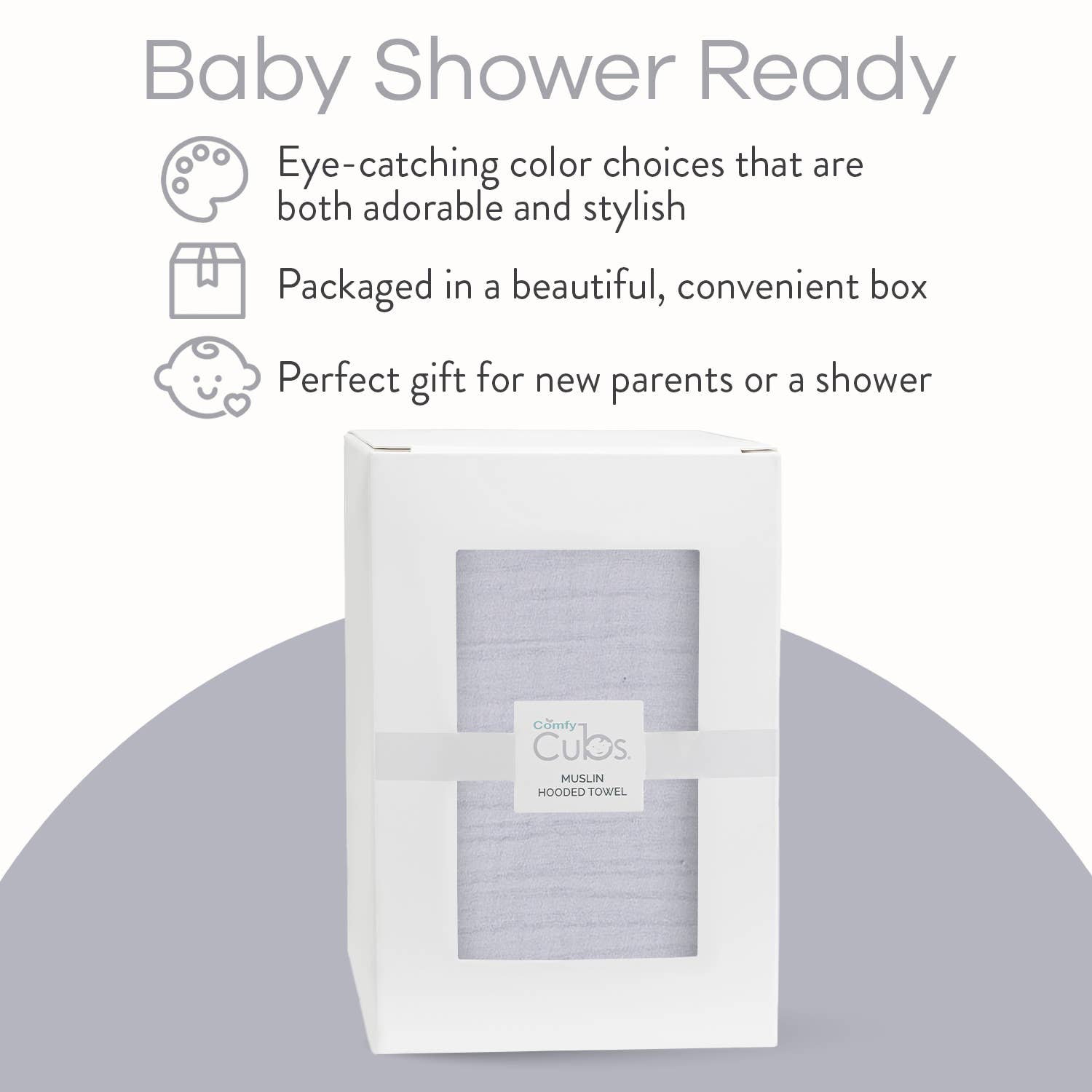 Comfy Cubs - Wholesale Hooded Towel - Kids & Baby - Baby Hooded 9 Layer Muslin Cotton Towel for Kids25