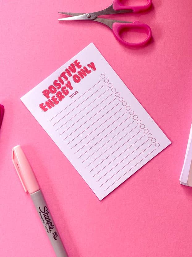 Positive Energy Only To-Do List for wholesale by Nevele Official