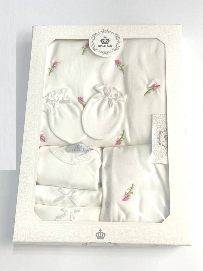 BEAU KiD baby pige sæt med 6 dele for engroshandel hos BEAU KiD