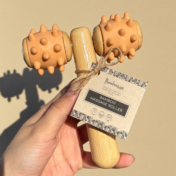 Bamboo Switch - Wholesale Body massager - Bamboo Body Rolling Massage Tool | Faire Market Bestseller10
