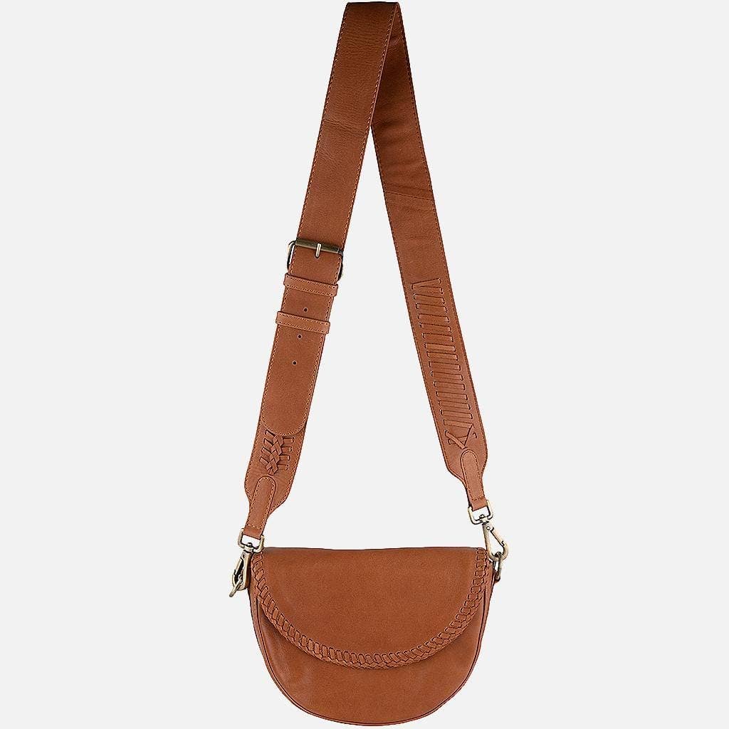Amsterdam Heritage Leather Belts, Bags, Jackets & Apparel - Vente Sac à bandoulière – femme - Fletcher | Sac à bandoulière pliable en cuir pour femme6