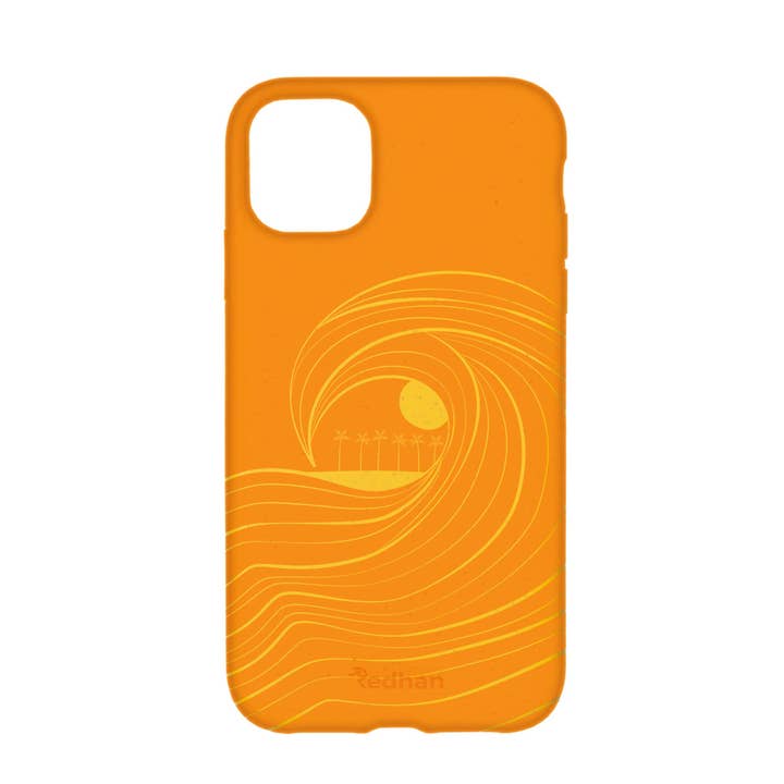 Redhan - Wholesale Phone Case - Unisex - Biodegradable and Eco-friendly Phone Case with Wave Design3