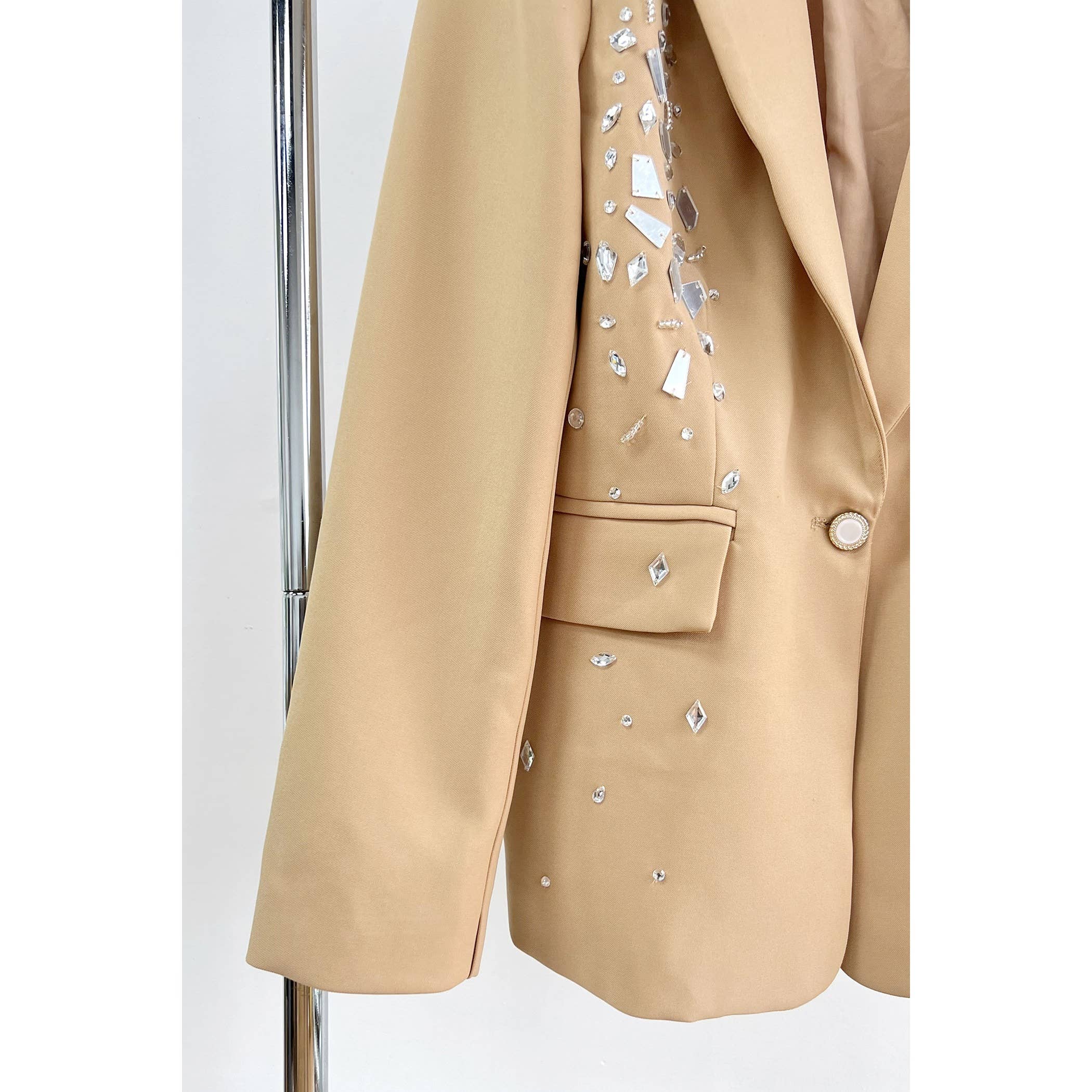 KAKI Blazers à ornements en vente sur Faire2