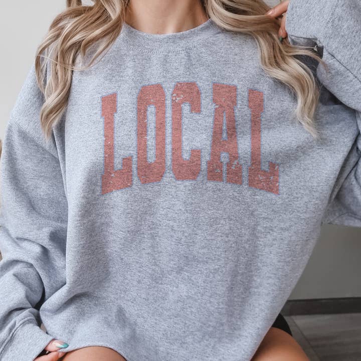 Par.tees by Party On! - Wholesale Graphic Sweatshirt - Women's - Summer Local Beach Vacay Coastal Lake Graphic Sweatshirt3