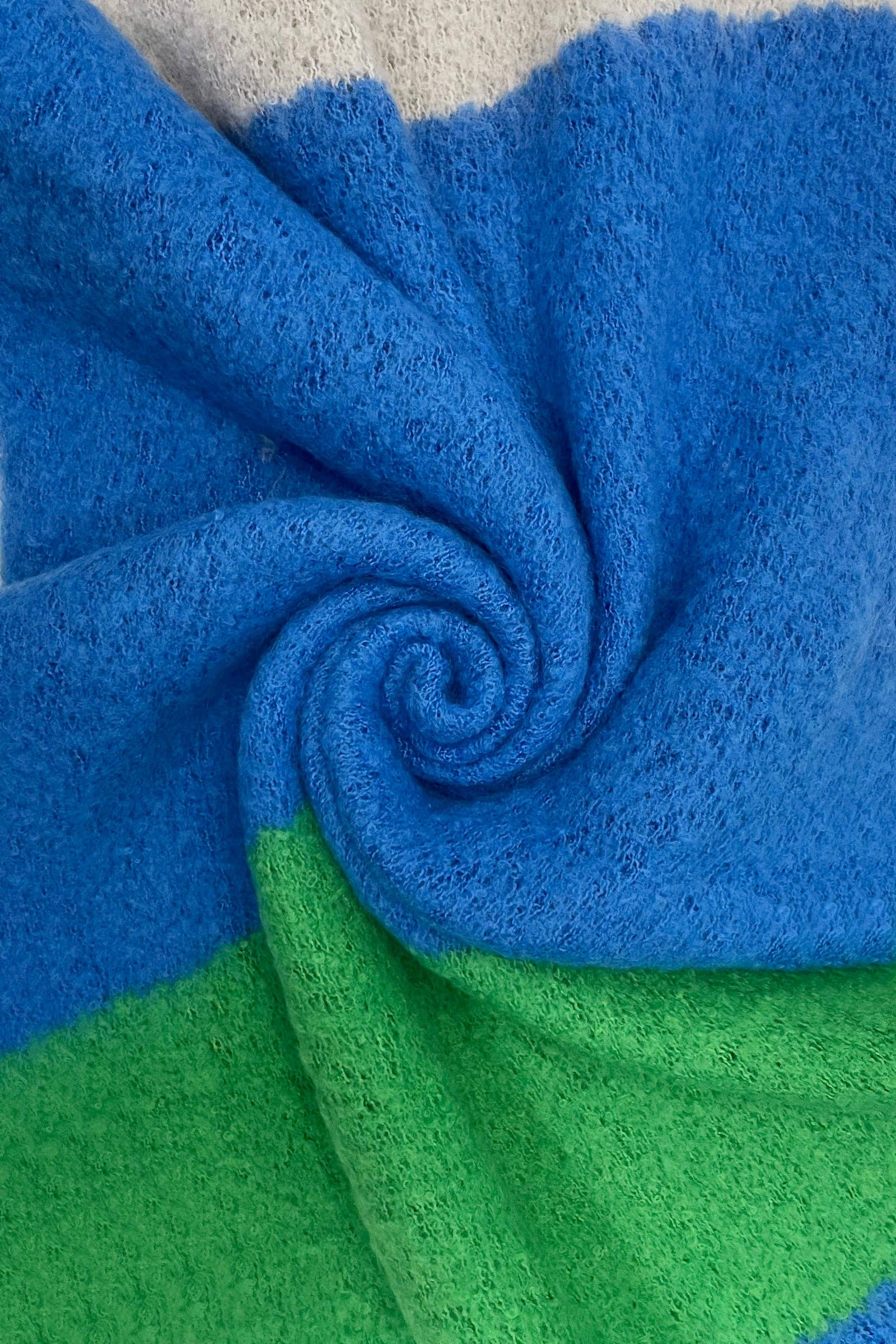 Fashion Scarf World - Wholesale Scarf - Women's - Block Colour Diagonal Edge Wool Scarf12