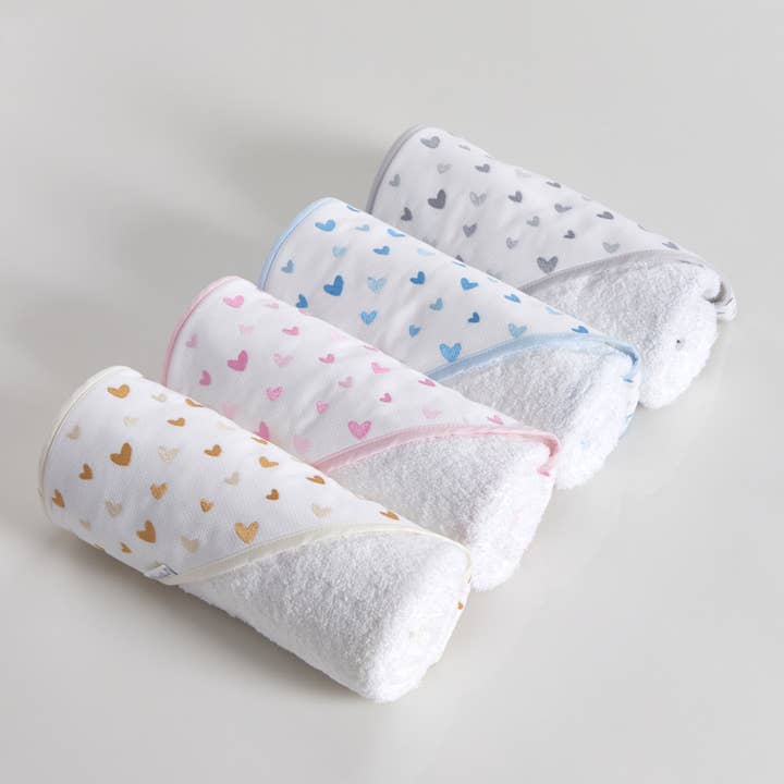 Amorim Gerações, LDA - Wholesale Dinner & Cloth Napkin - Piquet Cotton Embroidered Towel Hearts T80PIQ-PREST