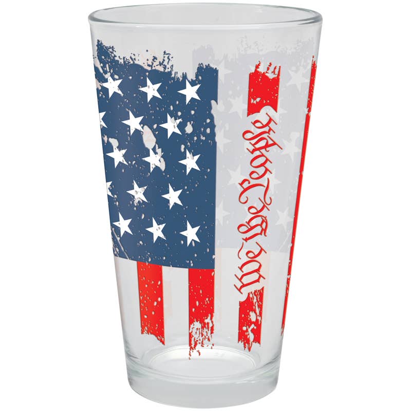 Gift & Garden by Carson - Vente Verre/tasse - Verre à bière « We The People »0