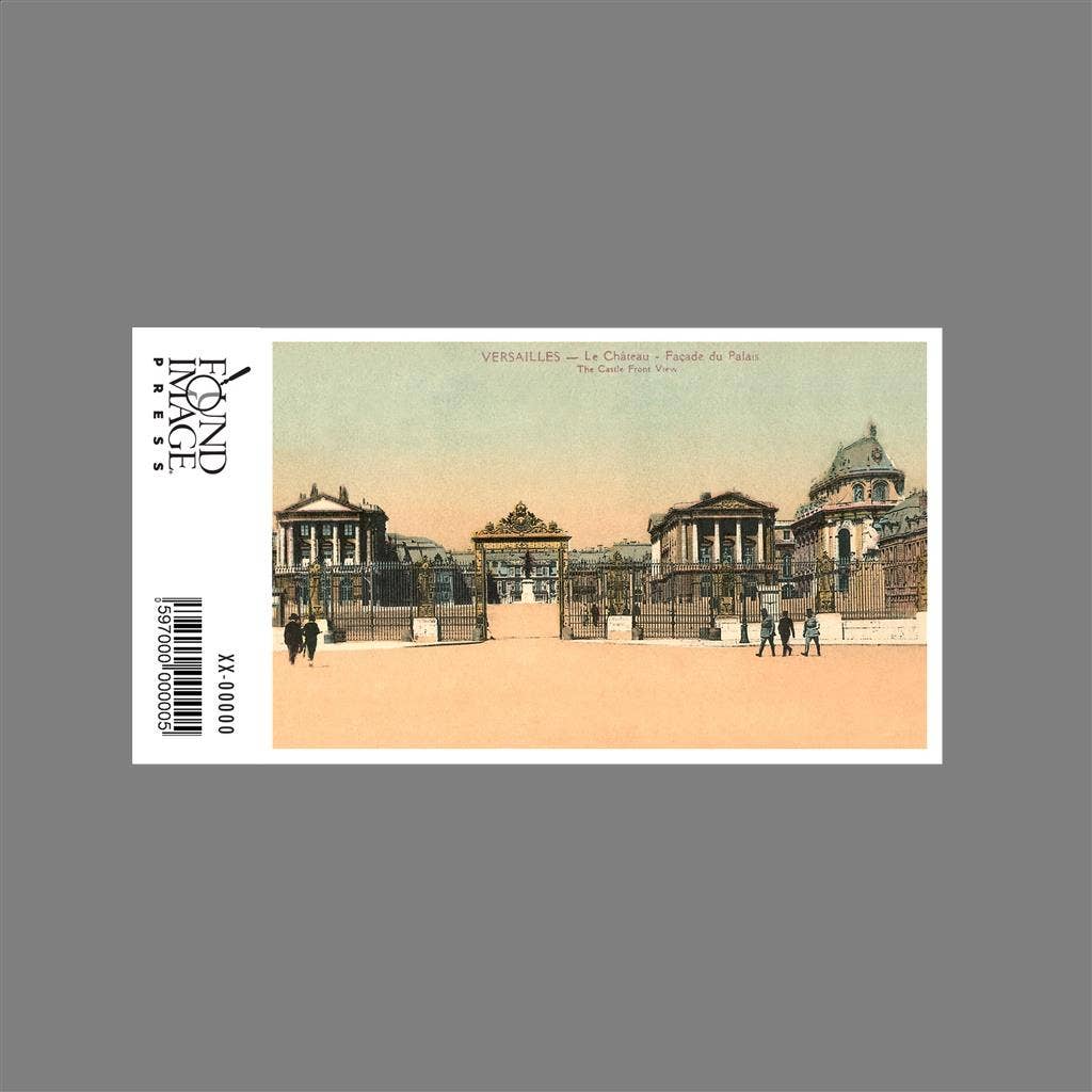 Found Image Press - Wholesale Sticker - Sticker FF-82 Front View of Versailles1
