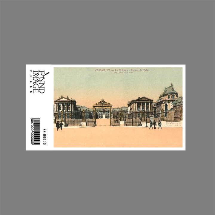 Found Image Press - Wholesale Sticker - Sticker FF-82 Front View of Versailles1