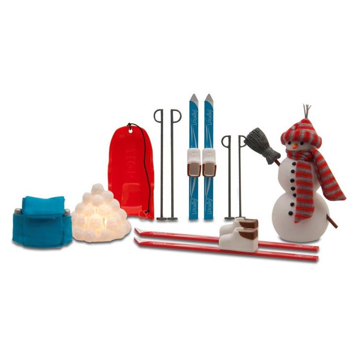 Axis Toys & Gifts - Wholesale Doll accessory kit – Kids - Lundby Dolls House - Winter Ski Set