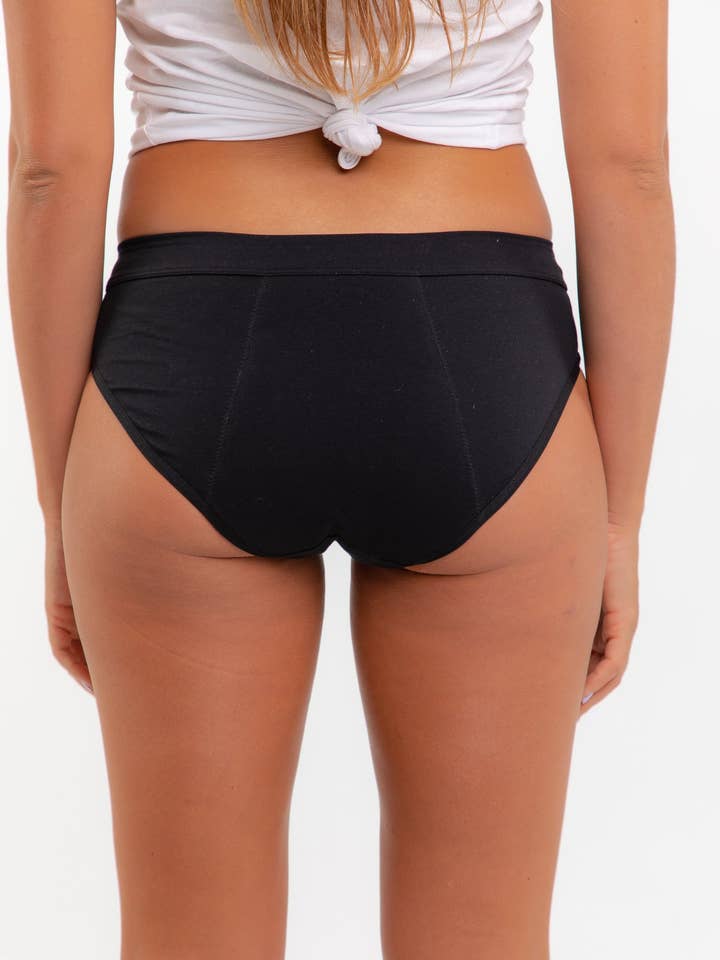 Eco Period - Wholesale Period Underwear - Women's - Youth Orgaknix Super Bikini Period Underwear