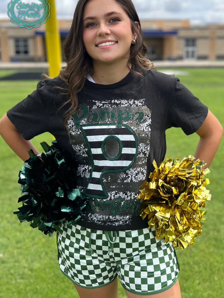 Sterling Kreek - Wholesale Shorts - Women's - Pep Rally Shorts Green2