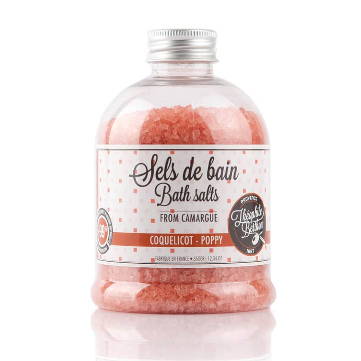 Camargue badsalt med vallmodoft för wholesale av Theophile Berthon