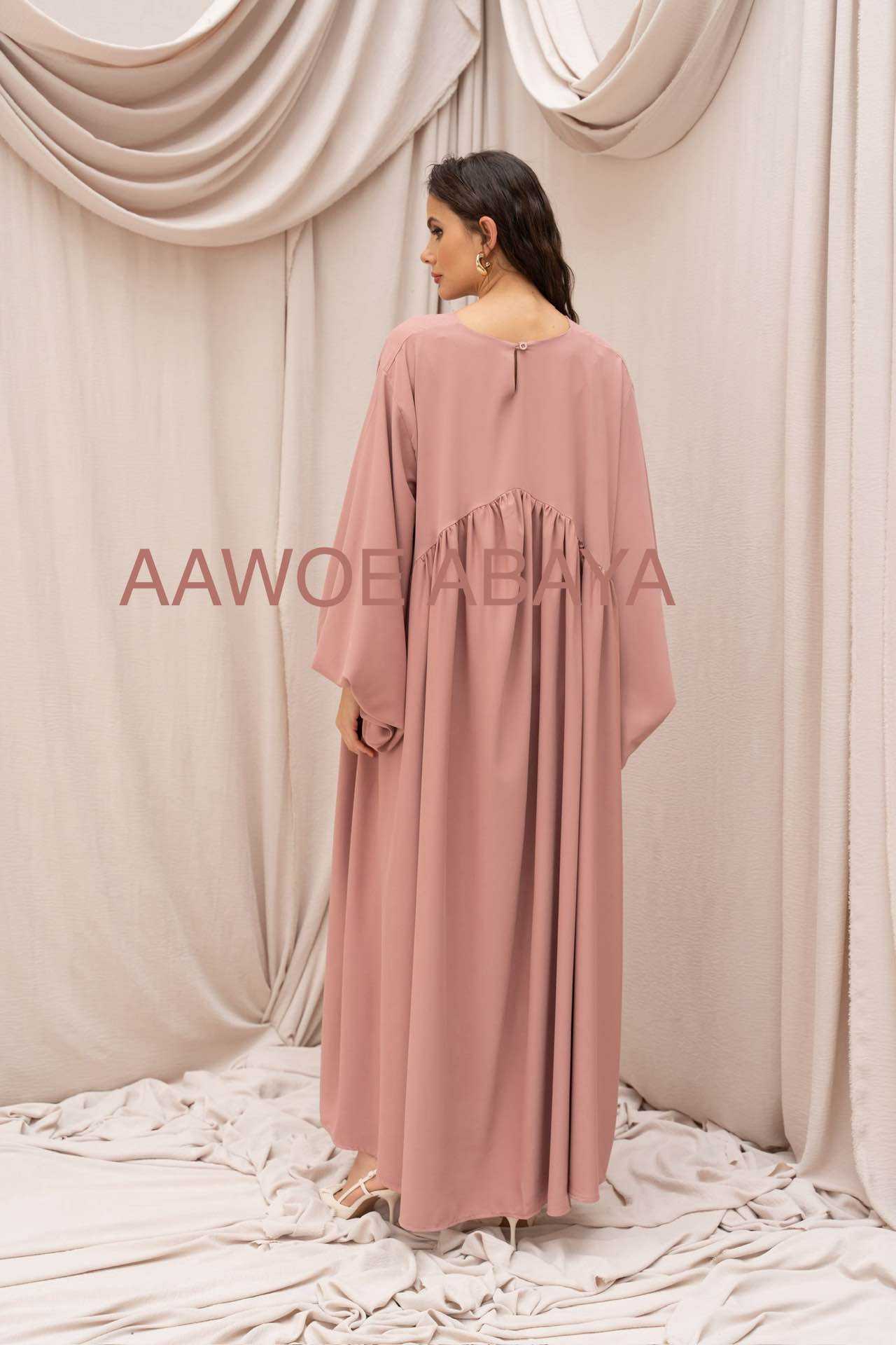 Aawoe Abaya - Wholesale Dress - Women's - Elegant Abaya Dress - 2466-ROB55