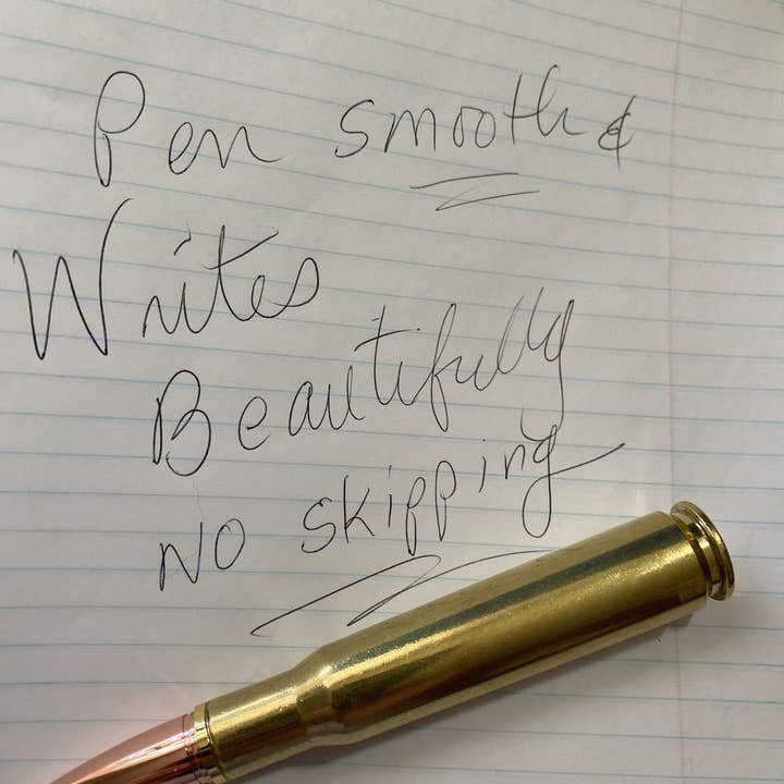 Old Southern Brass - Wholesale Pen - 50 BMG Real Brass Casing Refillable Twist Pen5