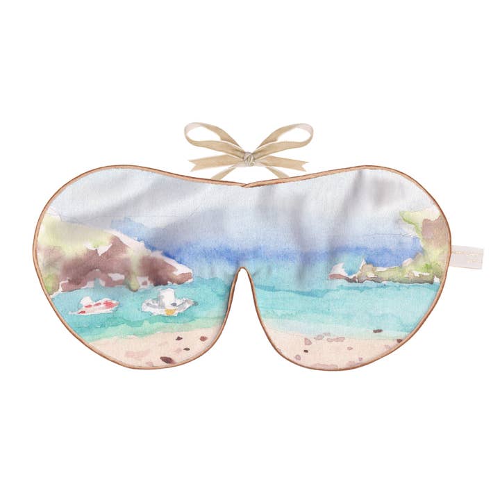 Masque de sommeil en soie | Sommeil réparateur | Masque pour les yeux bien-être | Felos pour la vente par Holistic Silk Ltd