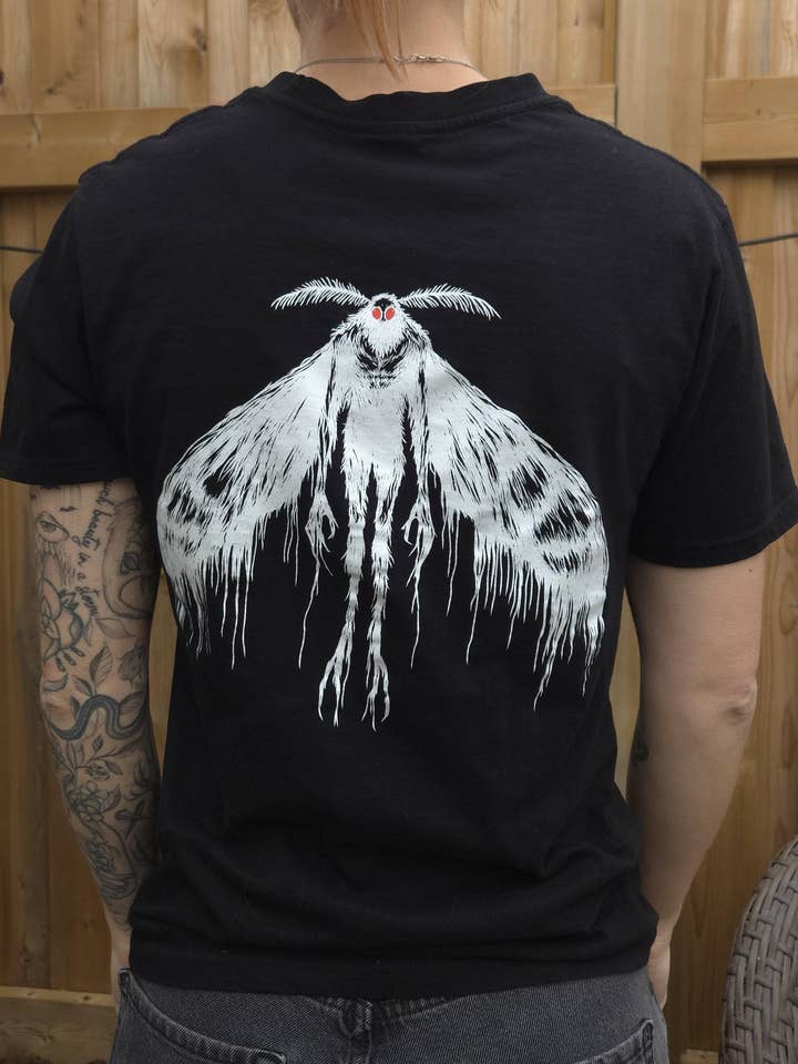 Live Laugh Lurk Mothman T-Shirt for wholesale by CDW Artistry