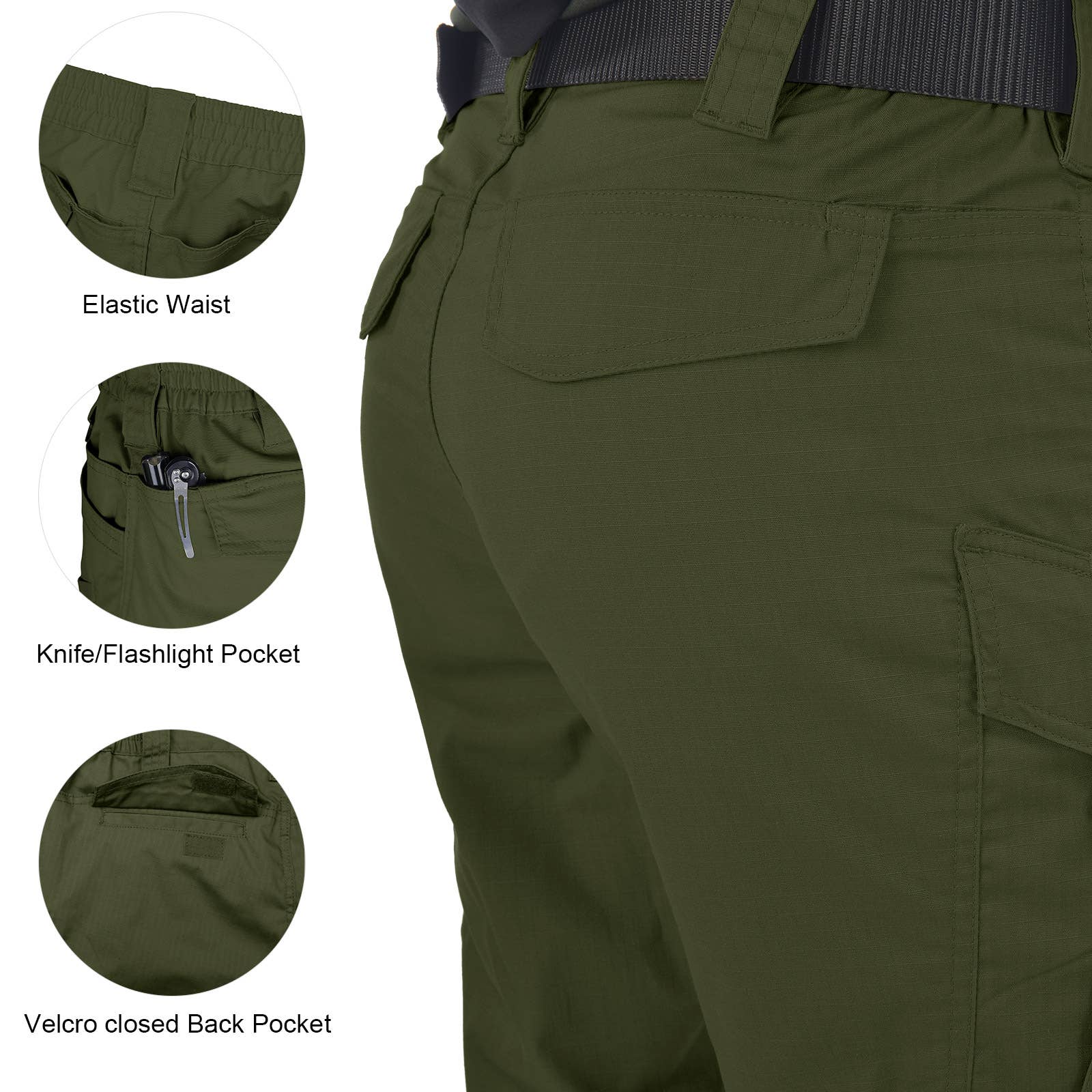 Qing Dao Lai Si Ma Te Fang Zhi You Xian Gong Si - Wholesale Pants - Men's - Men's Work Cargo Pants Ripstop 14 Pockets Water Resistant30