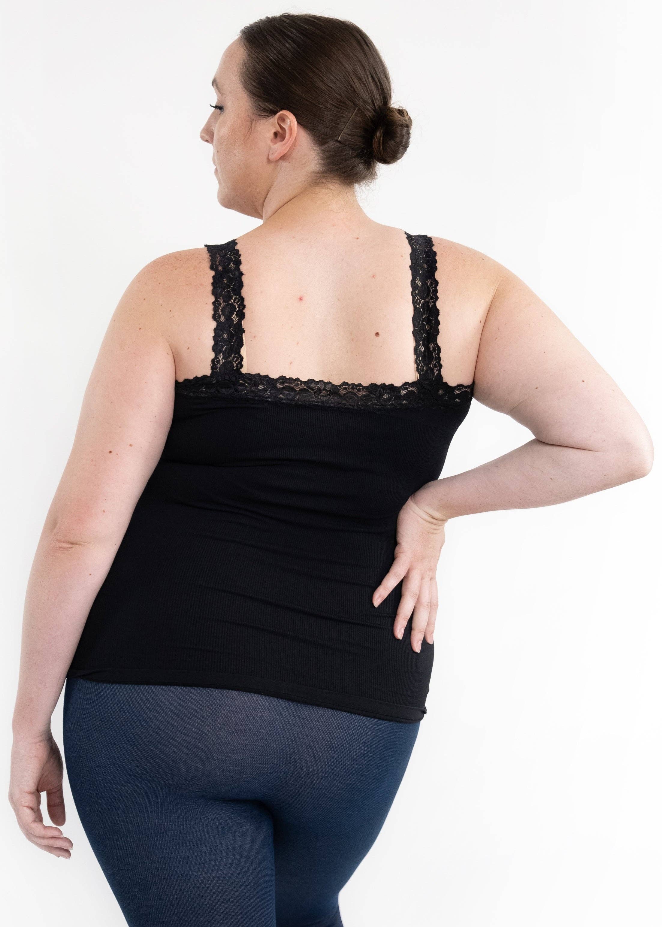 ELIETIAN – wholesale Camisole – Dam – Lace Cami - Curvy Fit13