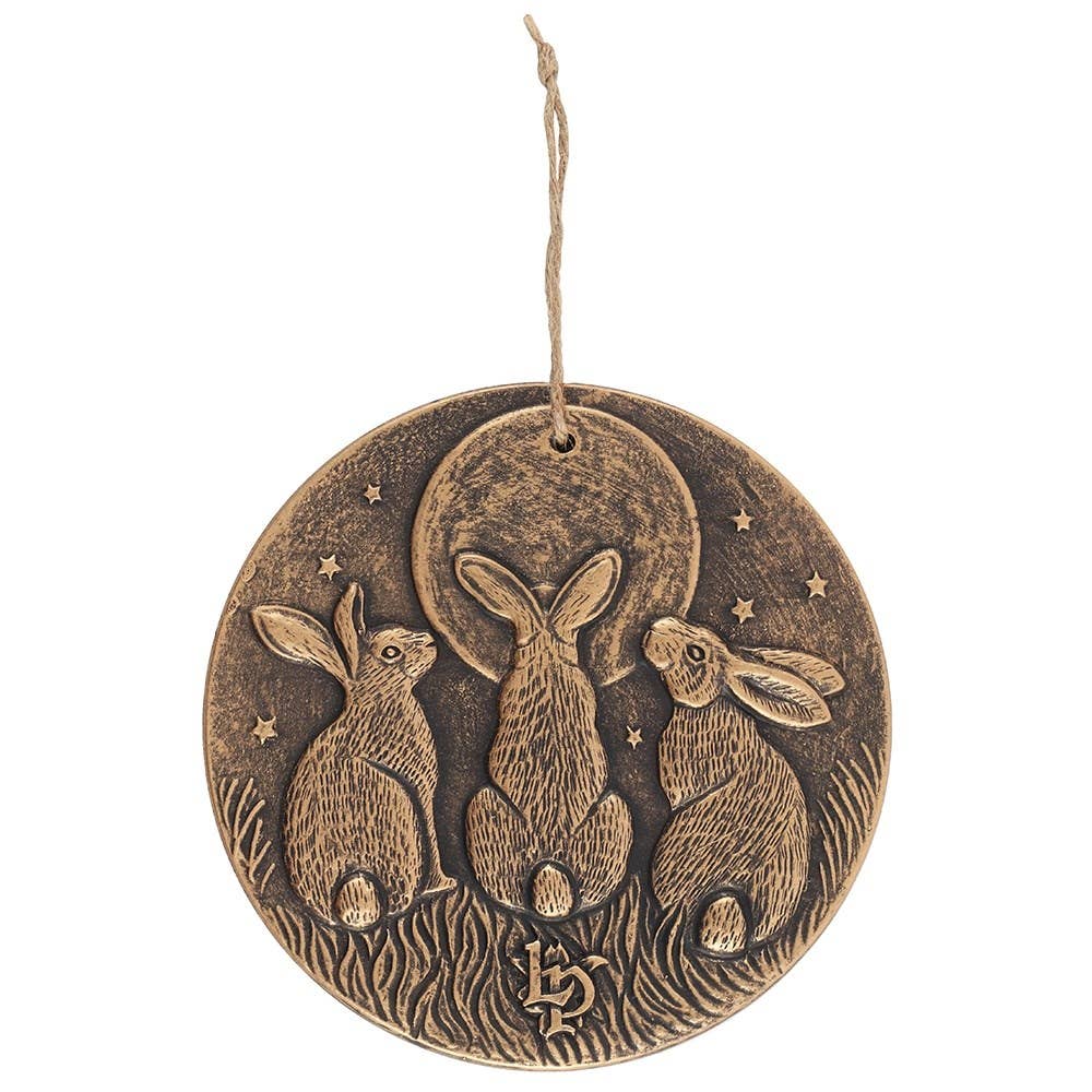 Something Different Wholesale - Wholesale Plaque - Bronze Terracotta Moon Shadows Plaque by Lisa Parker0
