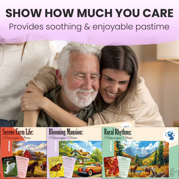 QUOKKA - Wholesale Puzzle - Adult - Dementia Puzzles for Elderly with cards | 3xSET5