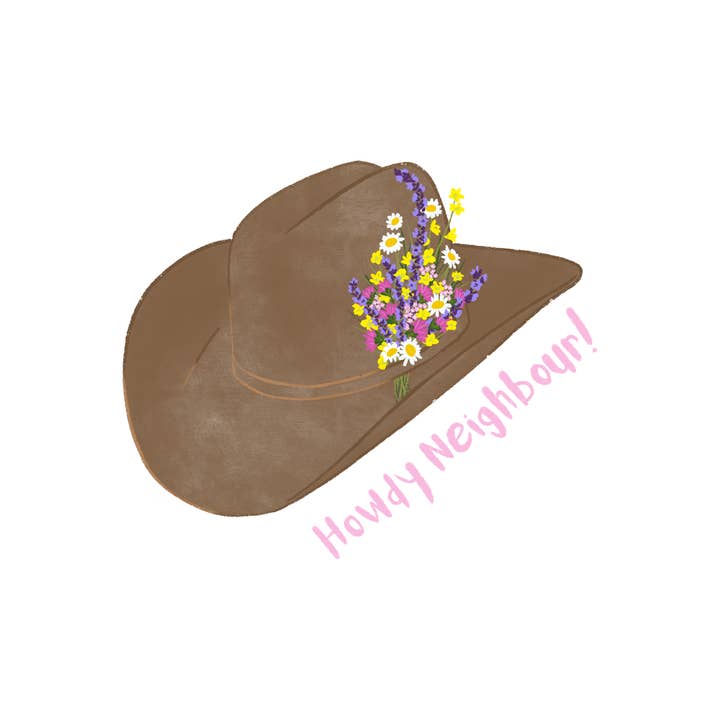 Sayers Studio - Vente Carte de vœux classique - Carte de vœux Salut Voisin1