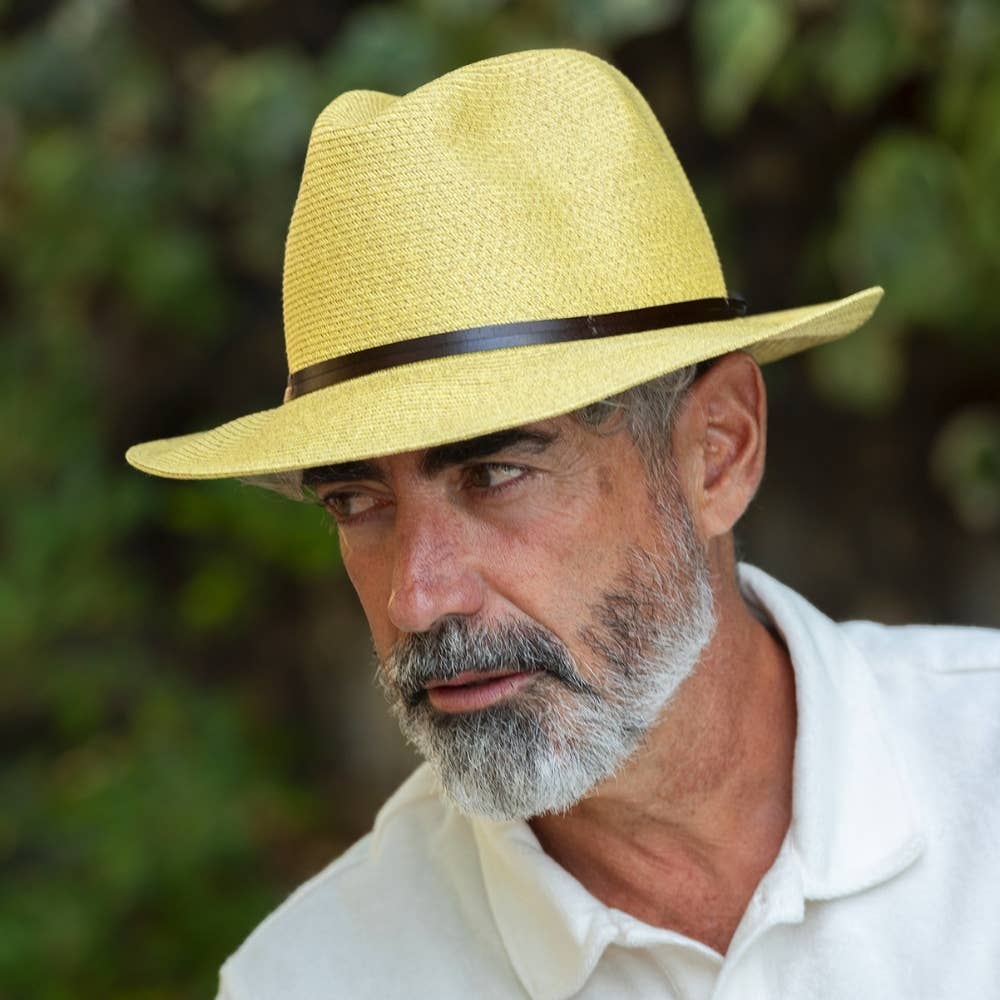 TRAVAUX EN COURS... - Wholesale Straw Hat - Unisex - PAPER HAT leather link145